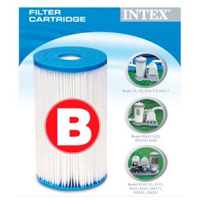 Картридж для фільтра тип B Intex 29005 25,3х14,5 см Картридж для фільтра тип B Intex 29005 25,3х14,5 см