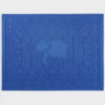 Килимок у ванну Arya Boho AR-A107040-Blue 50х70 см