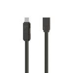 Combo 3-in-1 кабель Lightning/microUSB/Type-C USB, 1м tarnish Gplex RC-070th Remax 370101