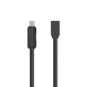 Combo 3-in-1 кабель Lightning/microUSB/Type-C USB, 1м tarnish Gplex RC-070th Remax 370101 Combo 3-in-1 кабель Lightning/microUSB/Type-C USB, 1м tarnish Gplex RC-070th Remax 370101