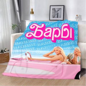 Плед 3D Barbie 13100 160х200 см Плед 3D Barbie 13100 160х200 см