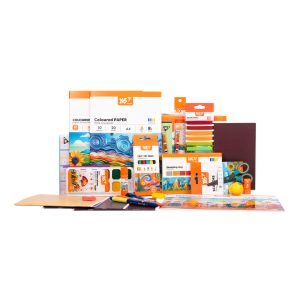 Набір канцелярії для школяра YES Orange Line 450263 Набір канцелярії для школяра YES Orange Line 450263