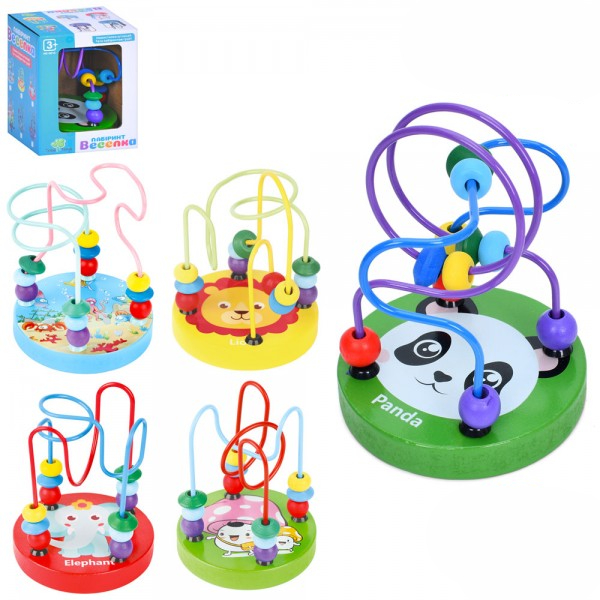 Дерев'яна іграшка Tree Toys Лабіринт MD-0810 11 см Дерев'яна іграшка Tree Toys Лабіринт MD-0810 11 см