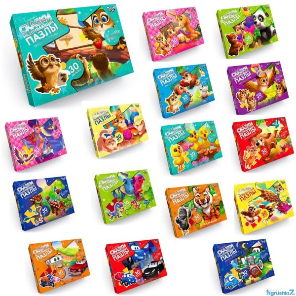Пазли Danko Toys Mx30-07-01-02-03-04-16 30 деталей Пазли Danko Toys Mx30-07-01-02-03-04-16 30 деталей