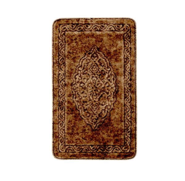 Килимок у ванну Arya Damaks AR-A107217-Brown 120х70 см коричневий