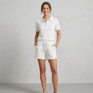 Костюм жіночий літній з котону Fashion 187 20564 M білий Костюм жіночий літній з котону Fashion 187 20564 M білий