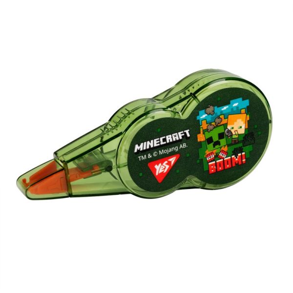 Коректор-ручка стрічковий YES Minecraft Heroes 340115 6 м Коректор-ручка стрічковий YES Minecraft Heroes 340115 6 м
