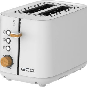 Тостер EСG ST 2768 Timber White 780-925 Вт білий Тостер EСG ST 2768 Timber White 780-925 Вт білий