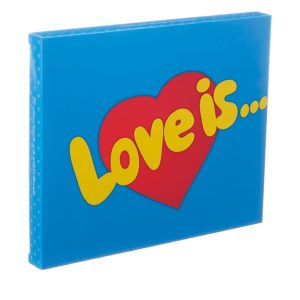 Набір молочного шоколаду 20 плиток XL "Love is" OK-1211 100 г Набір молочного шоколаду 20 плиток XL "Love is" OK-1211 100 г