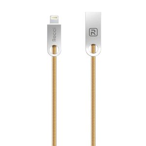 Lightning кабель 1 м Gravel рожеве золото Recci RCL-W100