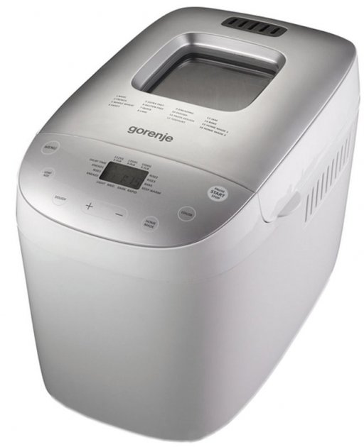 Хлібопіч Gorenje BM-1600-WG 850 Вт Хлібопіч Gorenje BM-1600-WG 850 Вт