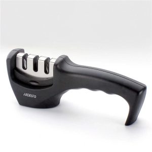 Точилка для ножів Ardesto Gemini AR1920BS 20.5х5.5х7.5 см чорна