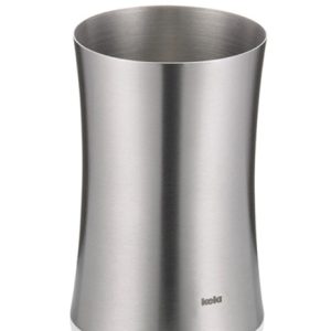 Склянка для зубних щіток Kela EleganСe 18292 10х6.5 см срібляста Склянка для зубних щіток Kela EleganСe 18292 10х6.5 см срібляста