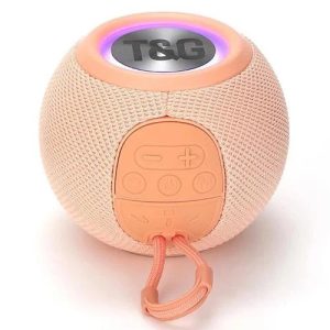 Колонка портативна Bluetooth T&G TG337 pink рожева Колонка портативна Bluetooth T&G TG337 pink рожева
