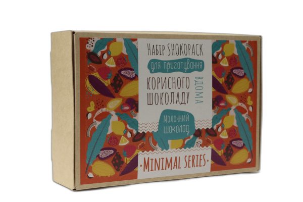 Набір для приготування "Minimal Series Молочний шоколад з керобом" OK-1158 0.5 кг Набір для приготування "Minimal Series Молочний шоколад з керобом" OK-1158 0.5 кг
