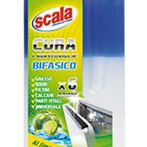 Двофазний очищувач для посудомийної машини 250 мл Scala Cura Lavastoviglie Bifasico 8006130503901 Двофазний очищувач для посудомийної машини 250 мл Scala Cura Lavastoviglie Bifasico 8006130503901