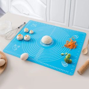Килимок кондитерський силіконовий Frico FRU-082-Light-blue 59х39 см блакитний Килимок кондитерський силіконовий Frico FRU-082-Light-blue 59х39 см блакитний