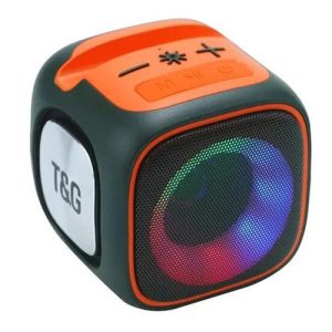 Колонка портативна Bluetooth T&G TG359 green зелена Колонка портативна Bluetooth T&G TG359 green зелена