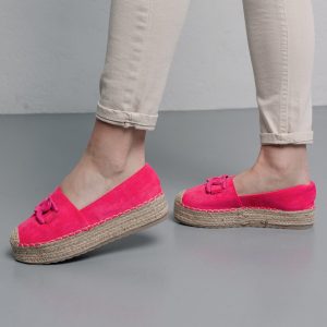 Жіночі еспадрільї Fashion Favorite 3980 37 розмір 23,5 см Рожевий