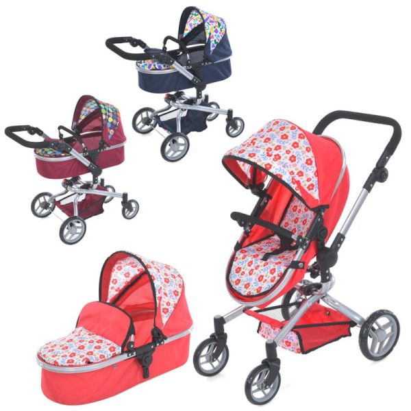 Коляска для ляльки Melogo ML-9695 61х39х19 см Коляска для ляльки Melogo ML-9695 61х39х19 см