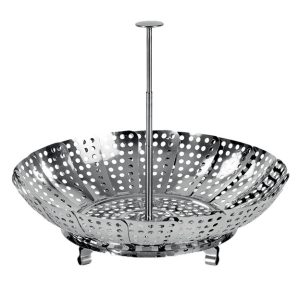 Кошик для скороварок Barazzoni 840052028 28 см сріблястий Кошик для скороварок Barazzoni 840052028 28 см сріблястий