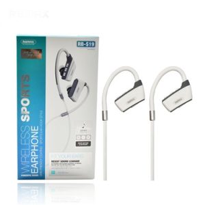 Вакуумні навушники Bluetooth Wireless Sports Remax RB-S19-White