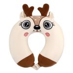 Подушка для шиї Ardesto Travel Reindeer ART3031NEP 30х30 см