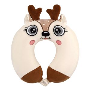 Подушка для шиї Ardesto Travel Reindeer ART3031NEP 30х30 см Подушка для шиї Ardesto Travel Reindeer ART3031NEP 30х30 см
