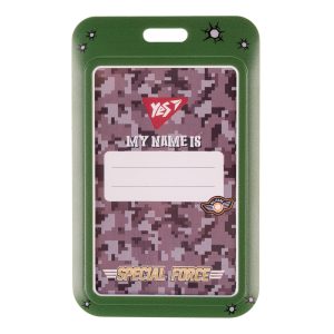 Бейдж вертикальний YES Military 940318 11х7 см Бейдж вертикальний YES Military 940318 11х7 см