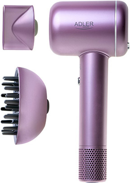 Фен Adler SuperSpeed AD-2270p 1600 Вт бузковий Фен Adler SuperSpeed AD-2270p 1600 Вт бузковий