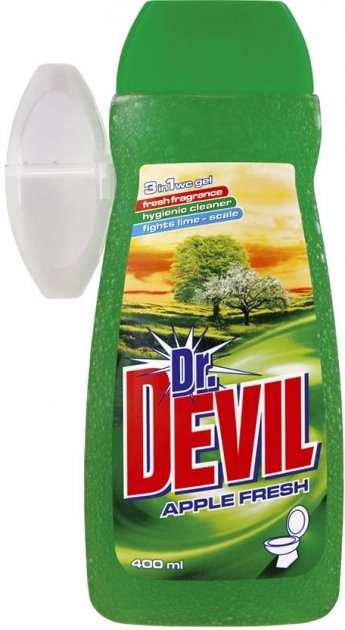 Гель для унітазу Dr. Devil Яблучна свіжість 8595025806031 400 мл Гель для унітазу Dr. Devil Яблучна свіжість 8595025806031 400 мл