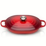 Каструля з кришкою Le Creuset Oblong Casserole 21112310602430 31 см 3.3 л вишнева