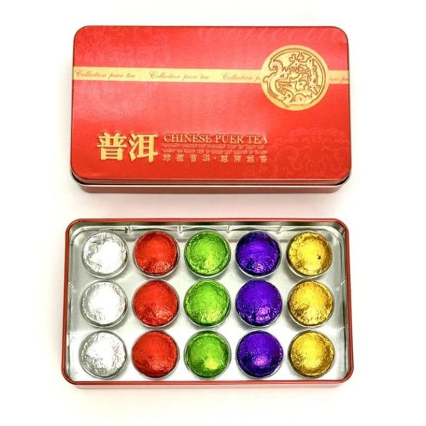 Подарунковий набір пуера Chinese Puer Tea Р-2524-15-С 15 шт