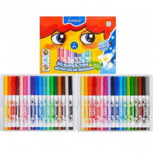 Набір фломастерів Marco Super Washable 1630-36CB 36 кольорів Набір фломастерів Marco Super Washable 1630-36CB 36 кольорів