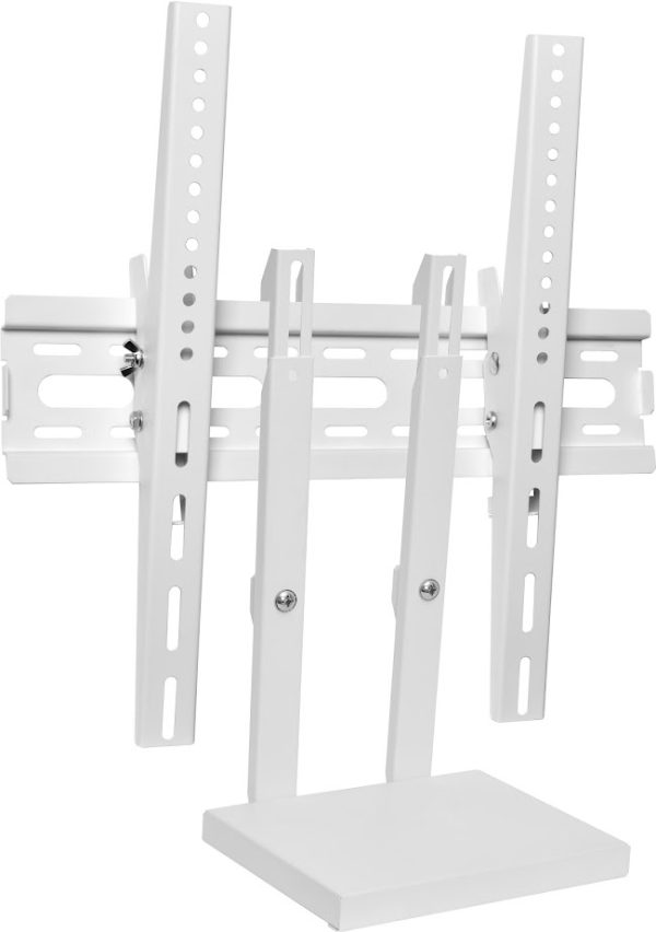 Комплект для встановлення ТВ з полицею для тюнера ElectricLight 13w905-White білий Комплект для встановлення ТВ з полицею для тюнера ElectricLight 13w905-White білий