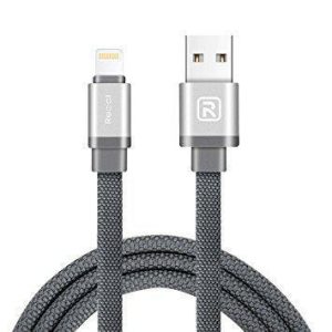 Lightning кабель Canvas RCL-Y100, 1m dark grey Recci CC300171 Lightning кабель Canvas RCL-Y100, 1m dark grey Recci CC300171