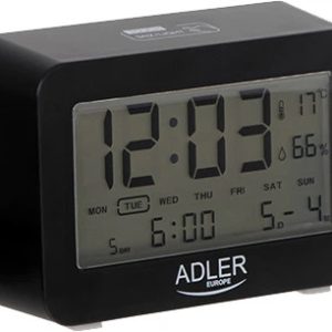 Термогігрометр Adler AD 1196 Black 15х17х23 см чорний Термогігрометр Adler AD 1196 Black 15х17х23 см чорний