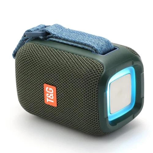Колонка портативна Bluetooth T&G TG339 green зелена