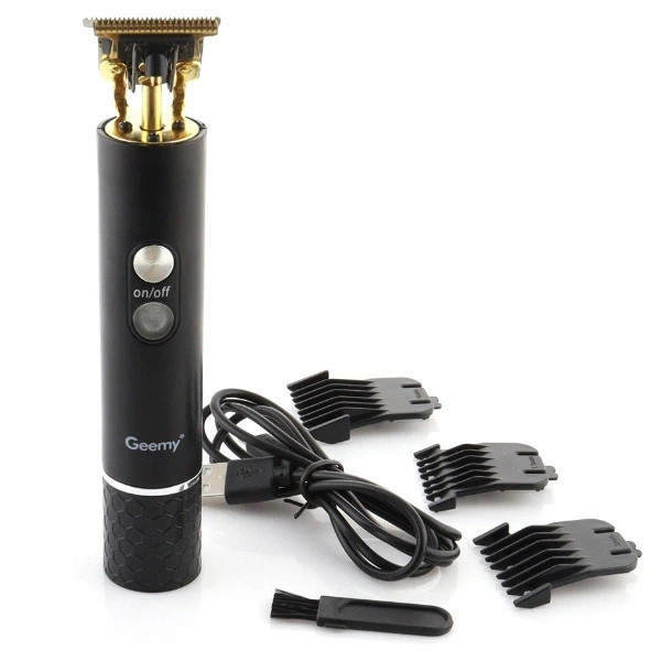 Машинка для стрижки акумуляторна Geemy GM-6605 3 Вт чорна Машинка для стрижки акумуляторна Geemy GM-6605 3 Вт чорна