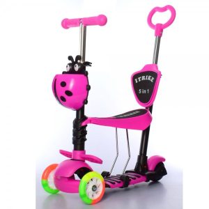 Самокат I-Trike 5в1 Maxi JR3-026-C-P рожевий Самокат I-Trike 5в1 Maxi JR3-026-C-P рожевий