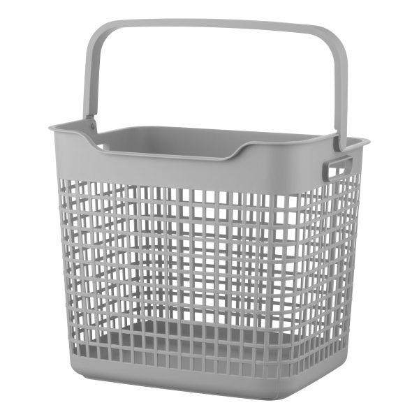 Кошик для білизни Ardesto ARHC2402GG 38х29.5х33 см 26 л сіра Кошик для білизни Ardesto ARHC2402GG 38х29.5х33 см 26 л сіра