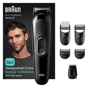 Тример Braun MGK3410 6 Вт чорний Тример Braun MGK3410 6 Вт чорний