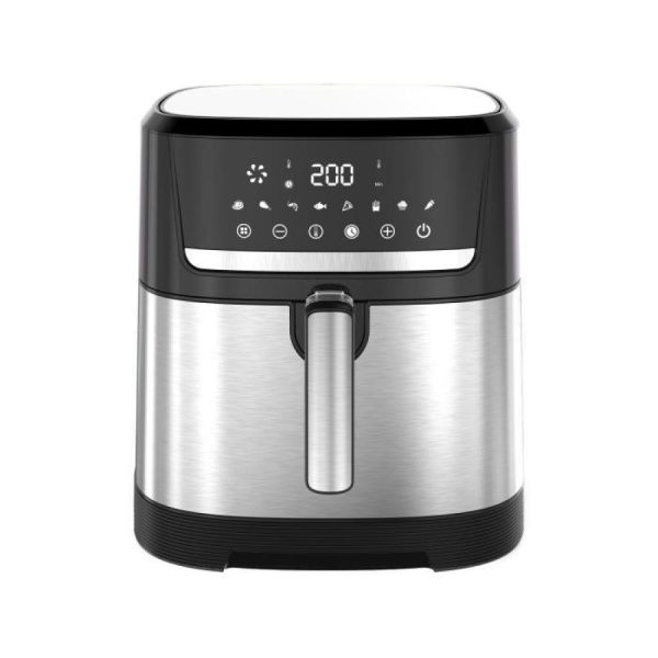 Аерогриль мультипіч на 2 тену Rotex Up DownFry ROM-970-XXL 2000 Вт 9.5 л срібляста Аерогриль мультипіч на 2 тену Rotex Up DownFry ROM-970-XXL 2000 Вт 9.5 л срібляста