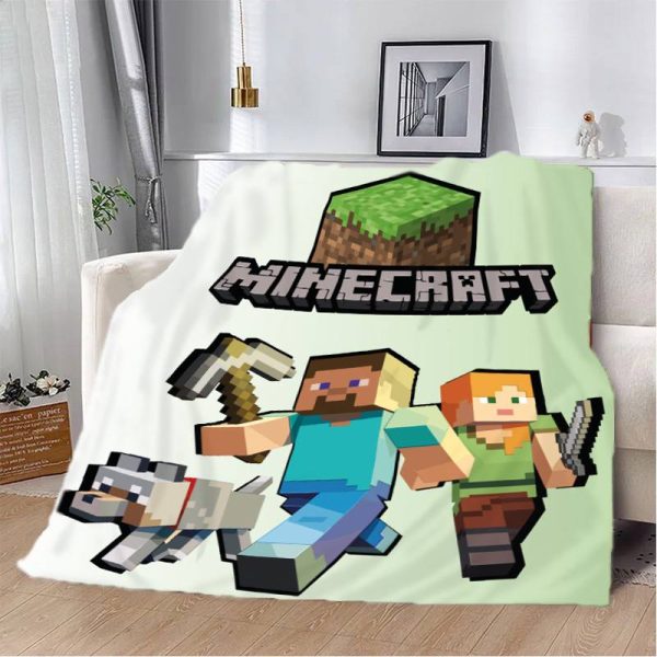 Плед 3D MINECRAFT 12265 135х160 см Плед 3D MINECRAFT 12265 135х160 см