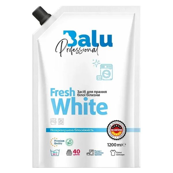 Гель для прання Balu Fresh White 4820159427130 1.2 л