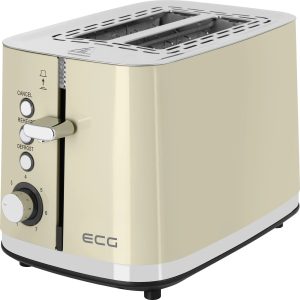 Тостер ECG ST 2766 Vintage Vanilla 925 Вт бежевий Тостер ECG ST 2766 Vintage Vanilla 925 Вт бежевий