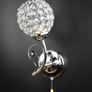 Бра настінна 26007 Хром 16х14х34 см. Бра настінна 26007 Хром 16х14х34 см.