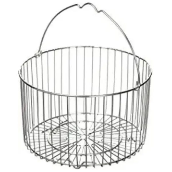 Кошик для скороварки Barazzoni 8401001035 14 см 3.5 л сріблястий Кошик для скороварки Barazzoni 8401001035 14 см 3.5 л сріблястий