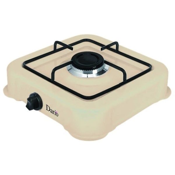 Плита настільна газова DARIO DR105G Beige 29,5х29х6,5 см бежева