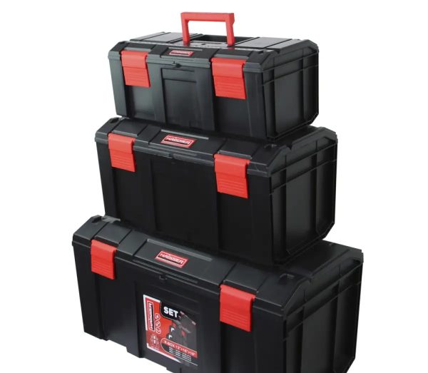 Набір ящиків для інструментів Haisser R-BOX 90115 127034 3 предмети Набір ящиків для інструментів Haisser R-BOX 90115 127034 3 предмети